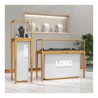 Hafan Aur: Ensemble Arddangos Luxe Ar gyfer Arddangosfeydd Emwaith Diamser