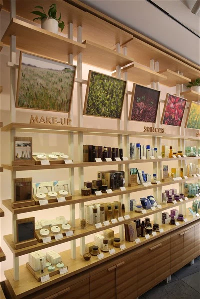 Ciosg Arddangos Cosmetig Mall
