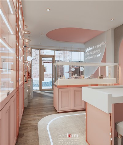 Arddangosfa Gwydr Persawr Wal Arddangos