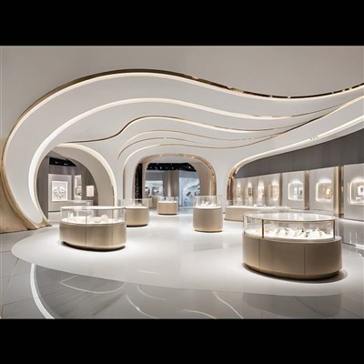 Ciosg Mall Arddangos Jewlery Cyfanwerthu