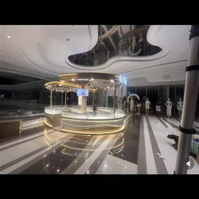 Ciosg Cownter Mall Arddangos Emwaith Pren