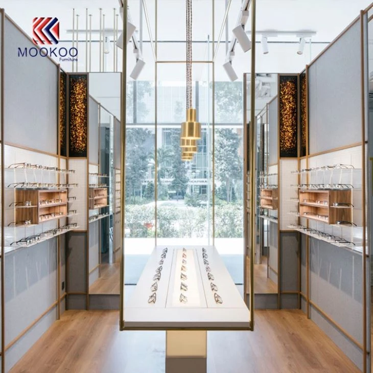 Store Sunglasses Modern Luxurious Shop Counter Design