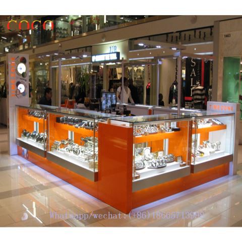 Ciosg Emwaith Gwydr Rownd Gwerthu Poeth