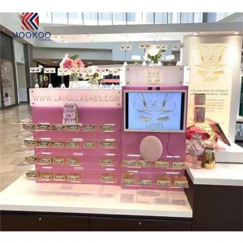 Siop manwerthu cosmetig ar gyfer Eyelashes